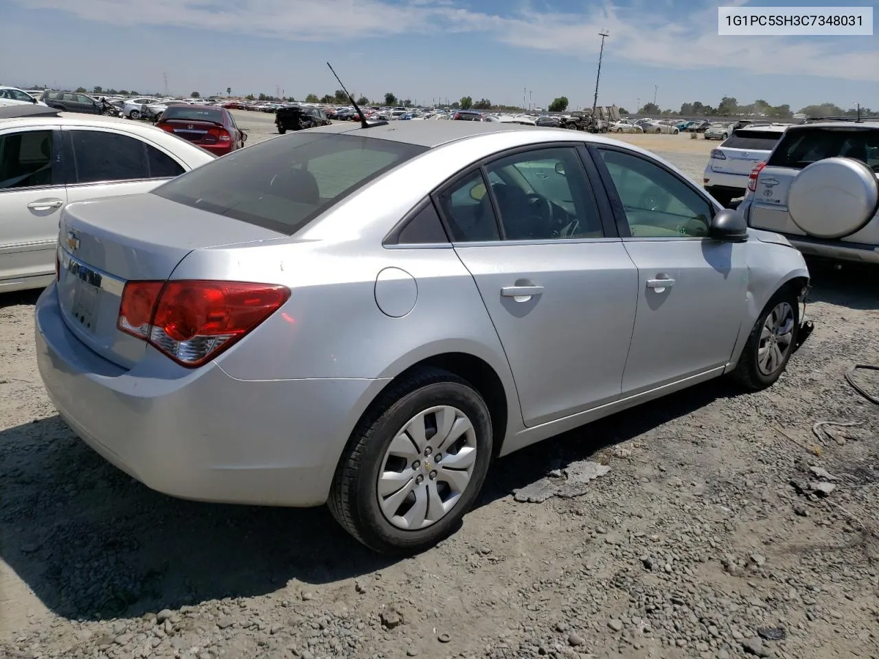 2012 Chevrolet Cruze Ls VIN: 1G1PC5SH3C7348031 Lot: 65622634