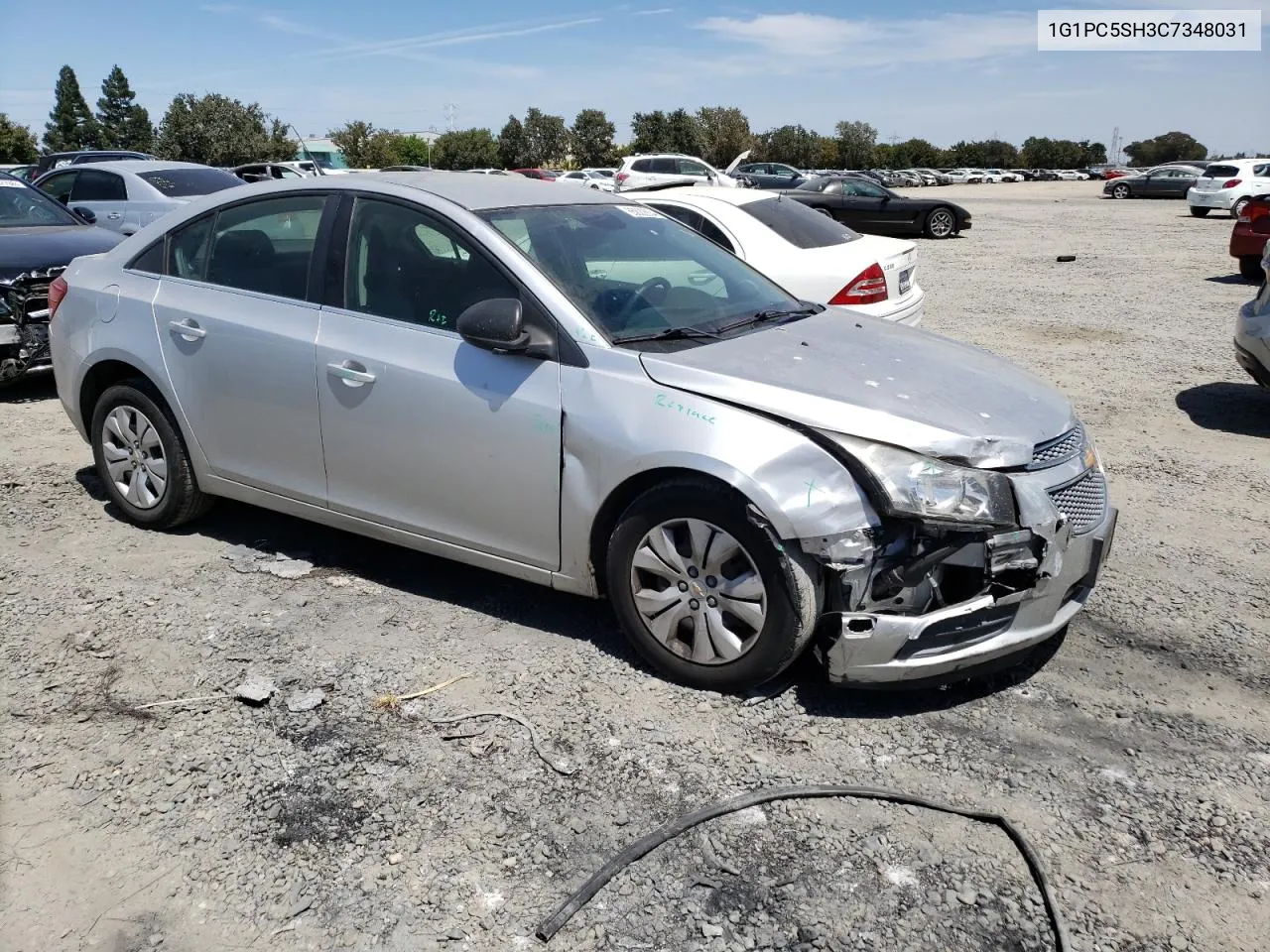 1G1PC5SH3C7348031 2012 Chevrolet Cruze Ls