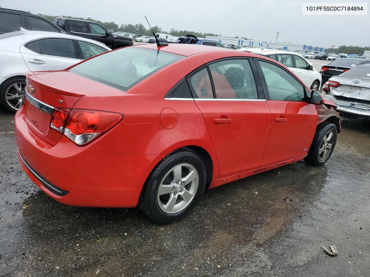 2012 Chevrolet Cruze Lt VIN: 1G1PF5SC0C7184894 Lot: 66064164