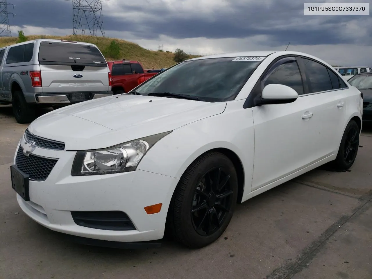 2012 Chevrolet Cruze Eco VIN: 1G1PJ5SC0C7337370 Lot: 66575374