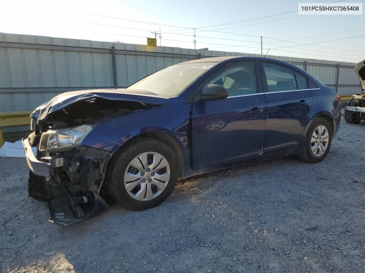 1G1PC5SHXC7365408 2012 Chevrolet Cruze Ls