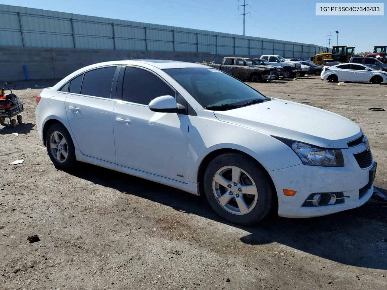 2012 Chevrolet Cruze Lt VIN: 1G1PF5SC4C7343433 Lot: 67298664