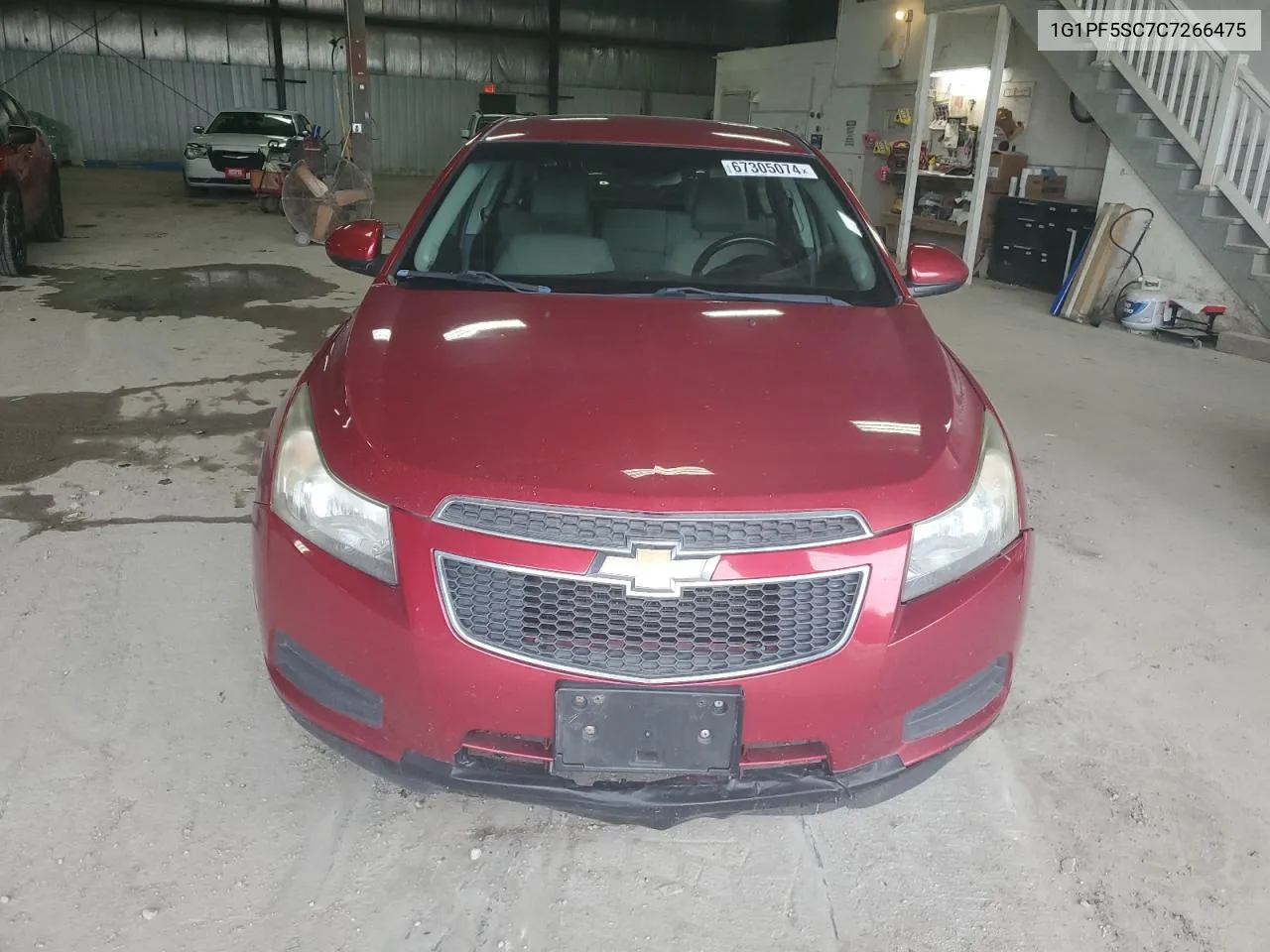 1G1PF5SC7C7266475 2012 Chevrolet Cruze Lt