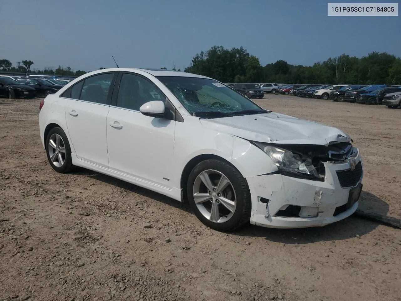 2012 Chevrolet Cruze Lt VIN: 1G1PG5SC1C7184805 Lot: 67340014