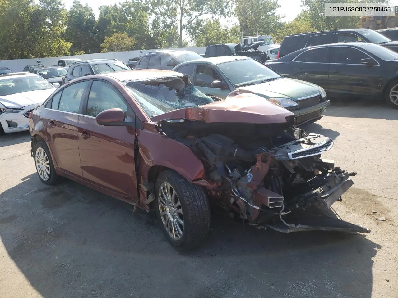 1G1PJ5SC0C7250455 2012 Chevrolet Cruze Eco