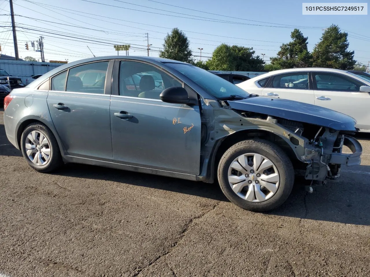 2012 Chevrolet Cruze Ls VIN: 1G1PC5SH5C7249517 Lot: 67672144