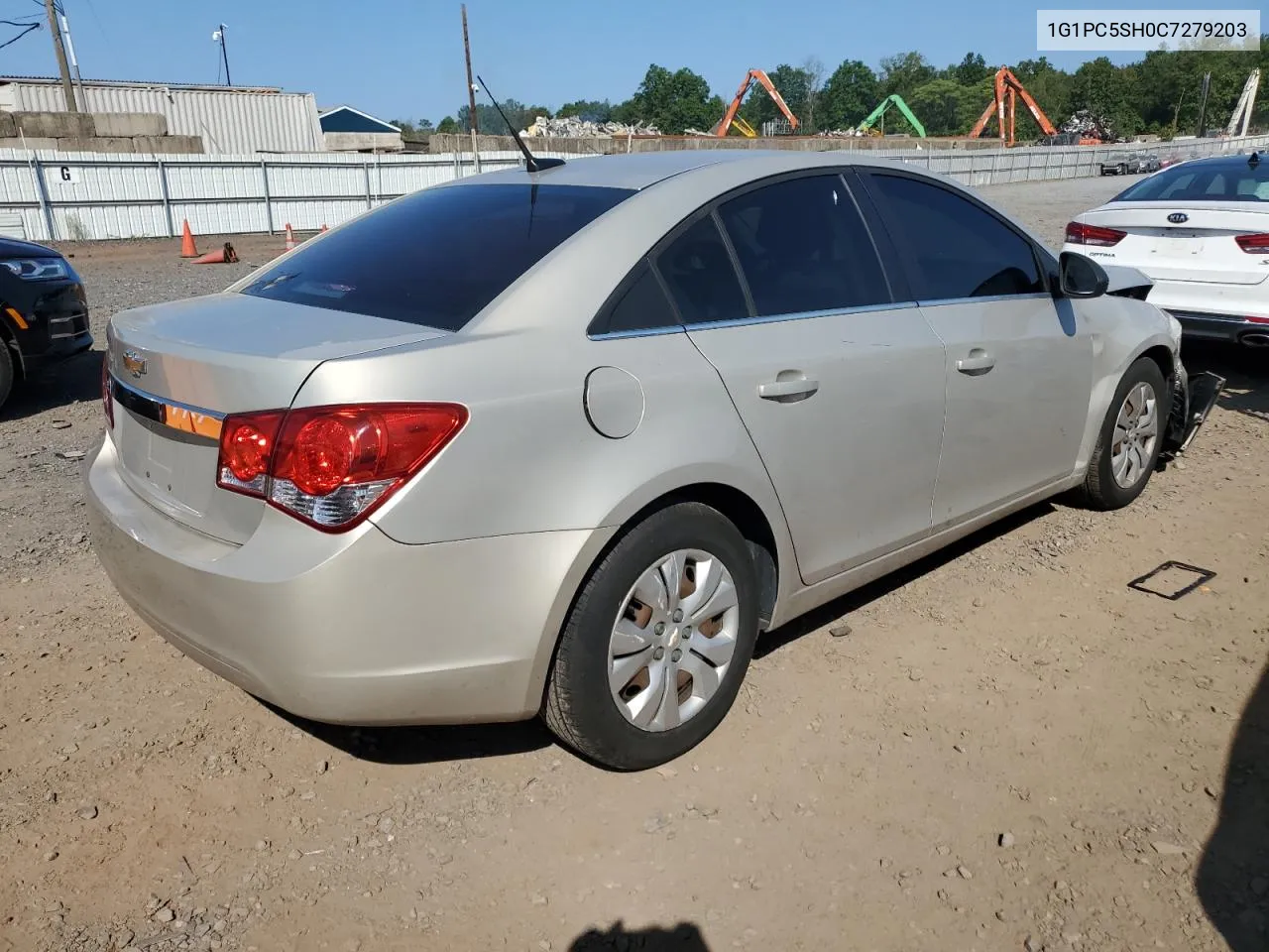 1G1PC5SH0C7279203 2012 Chevrolet Cruze Ls