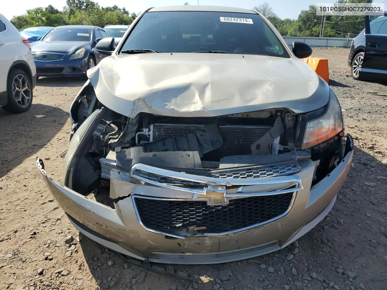 1G1PC5SH0C7279203 2012 Chevrolet Cruze Ls