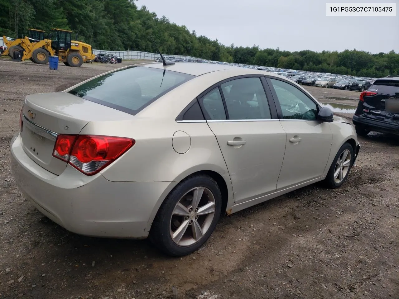 2012 Chevrolet Cruze Lt VIN: 1G1PG5SC7C7105475 Lot: 68244574