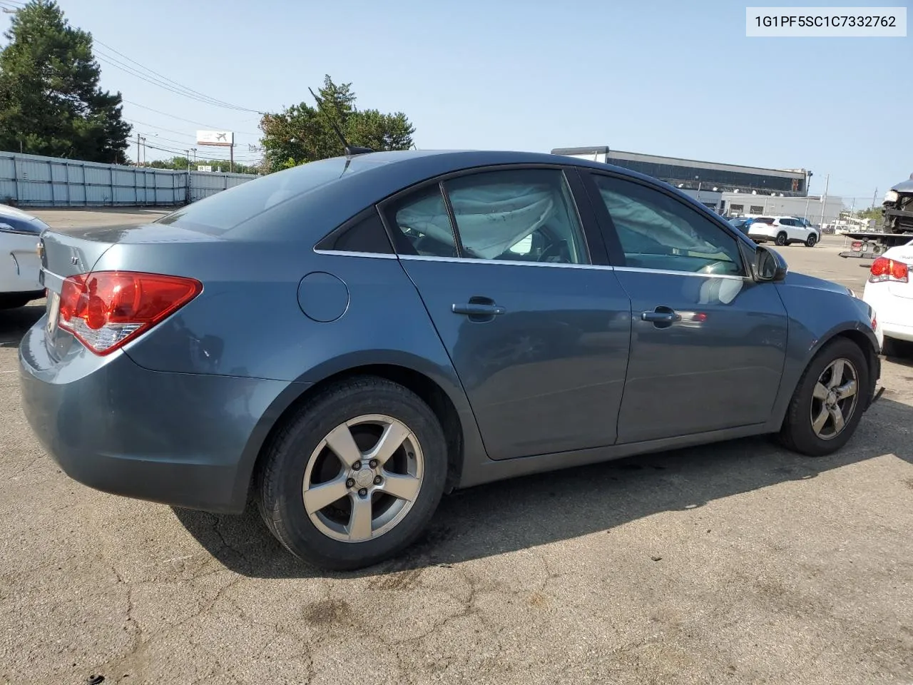 2012 Chevrolet Cruze Lt VIN: 1G1PF5SC1C7332762 Lot: 68296014