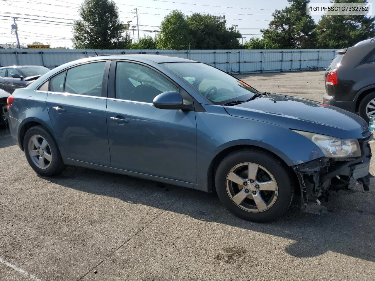 2012 Chevrolet Cruze Lt VIN: 1G1PF5SC1C7332762 Lot: 68296014