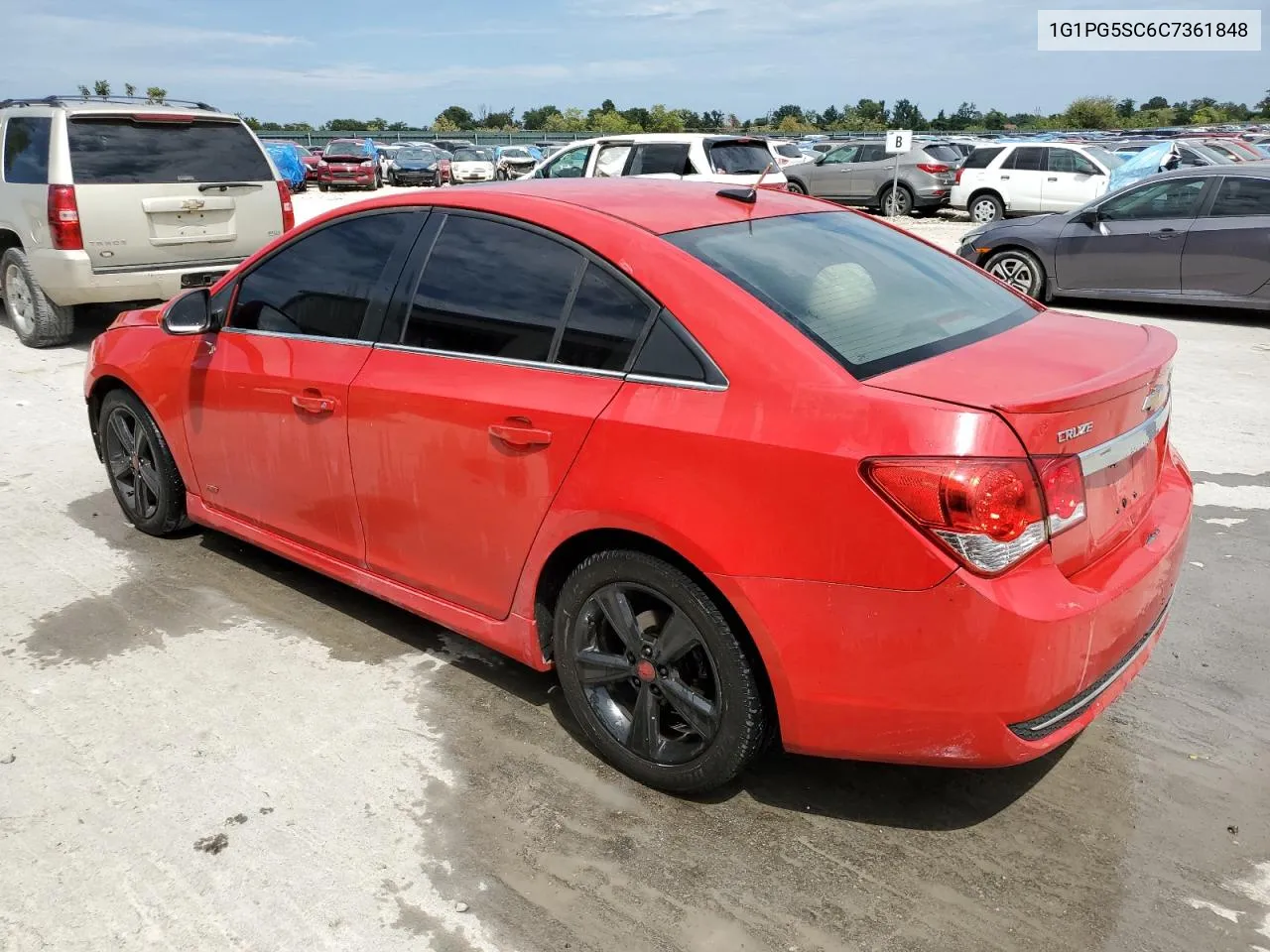 2012 Chevrolet Cruze Lt VIN: 1G1PG5SC6C7361848 Lot: 68346224