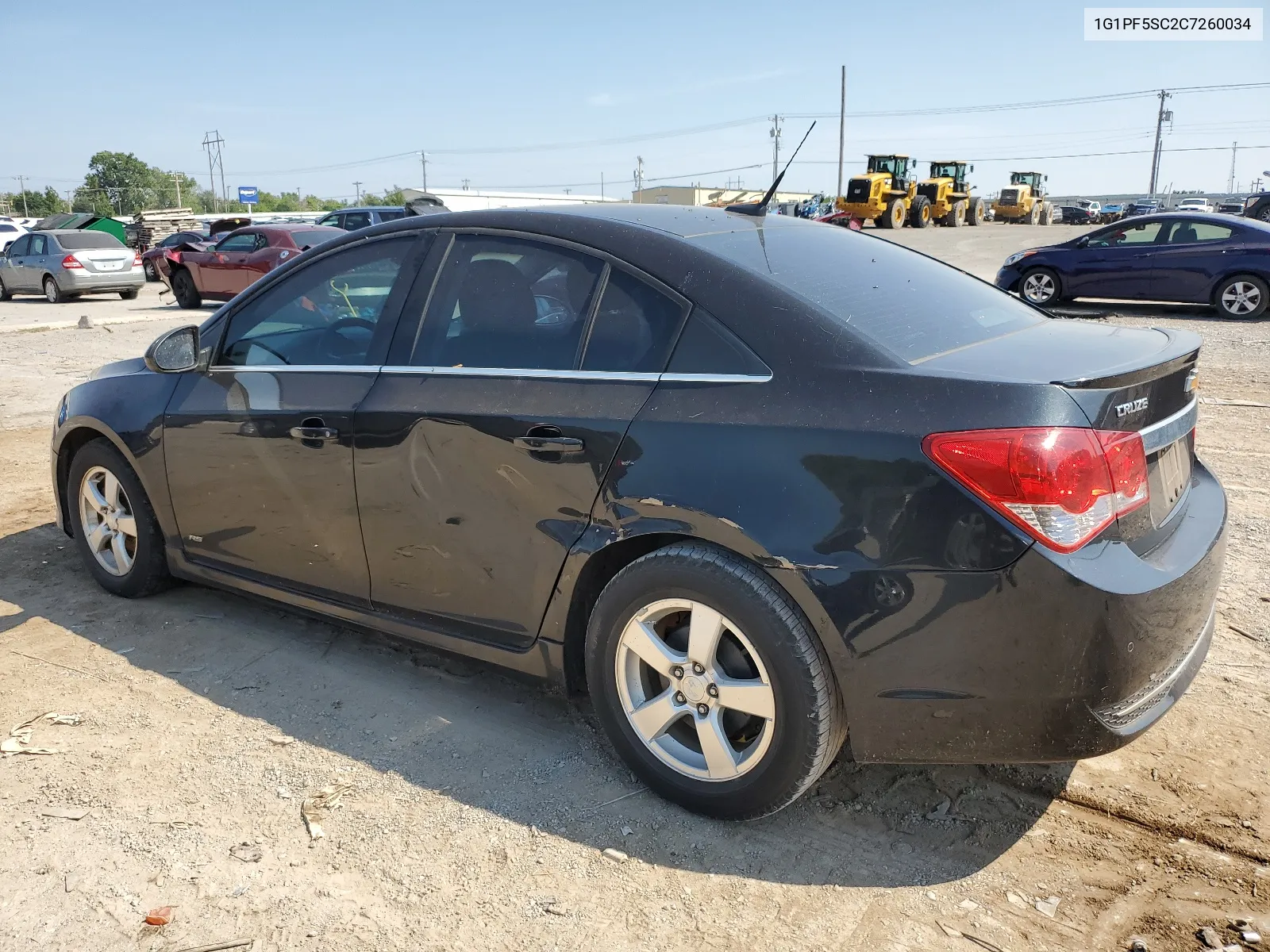 2012 Chevrolet Cruze Lt VIN: 1G1PF5SC2C7260034 Lot: 68876594