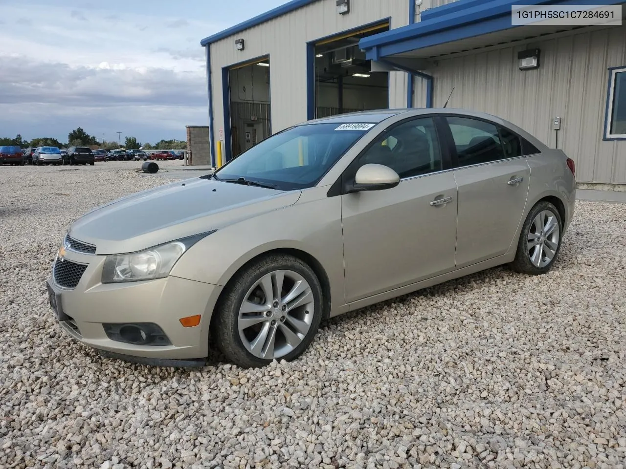 2012 Chevrolet Cruze Ltz VIN: 1G1PH5SC1C7284691 Lot: 68919894