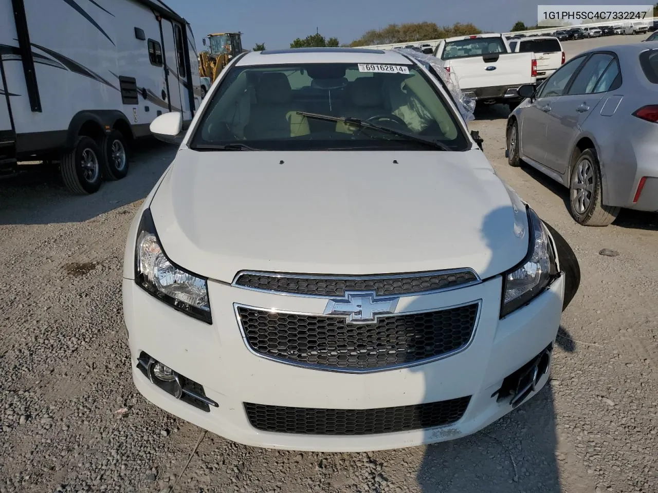 1G1PH5SC4C7332247 2012 Chevrolet Cruze Ltz