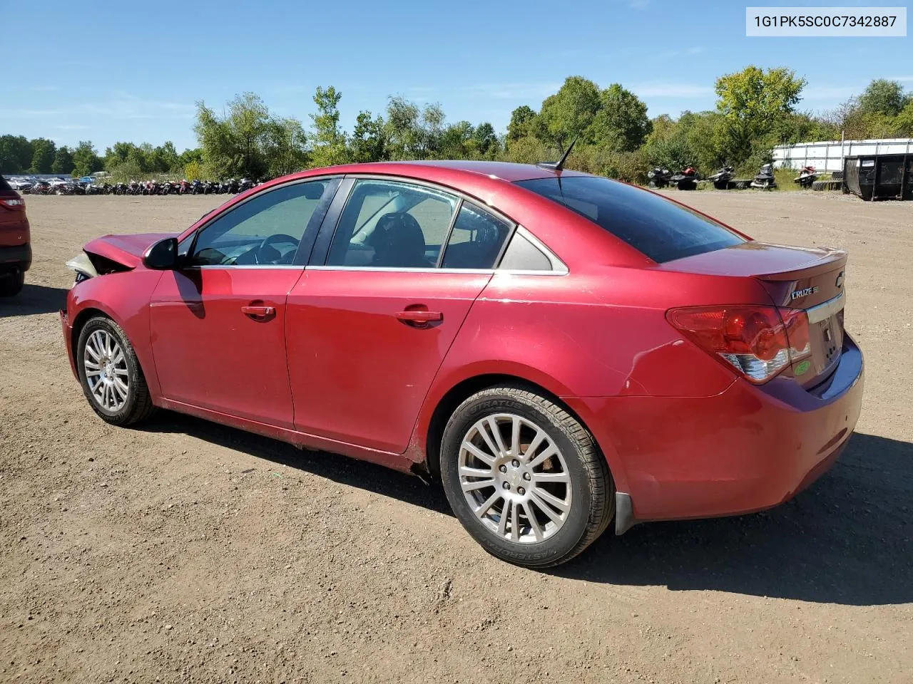 2012 Chevrolet Cruze Eco VIN: 1G1PK5SC0C7342887 Lot: 69277354