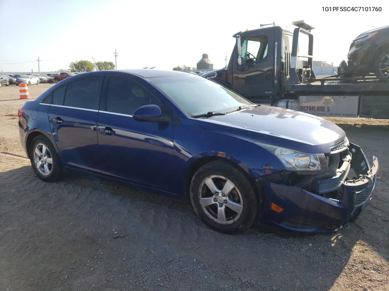 2012 Chevrolet Cruze Lt VIN: 1G1PF5SC4C7101760 Lot: 69400814