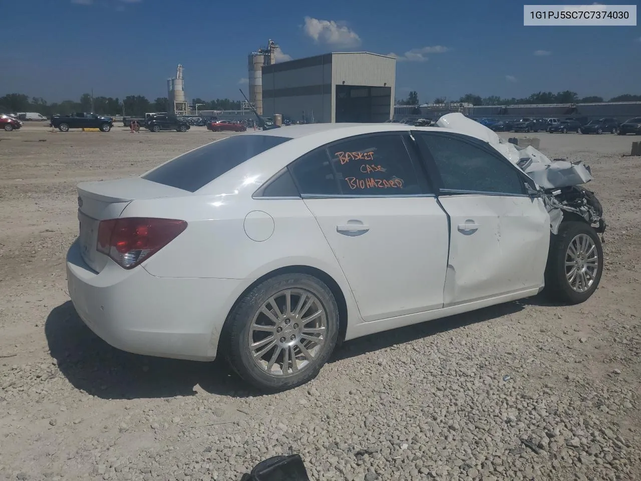 2012 Chevrolet Cruze Eco VIN: 1G1PJ5SC7C7374030 Lot: 69401584