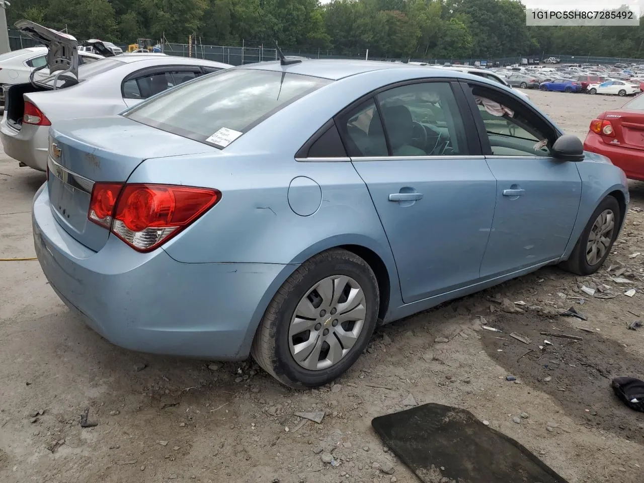 1G1PC5SH8C7285492 2012 Chevrolet Cruze Ls