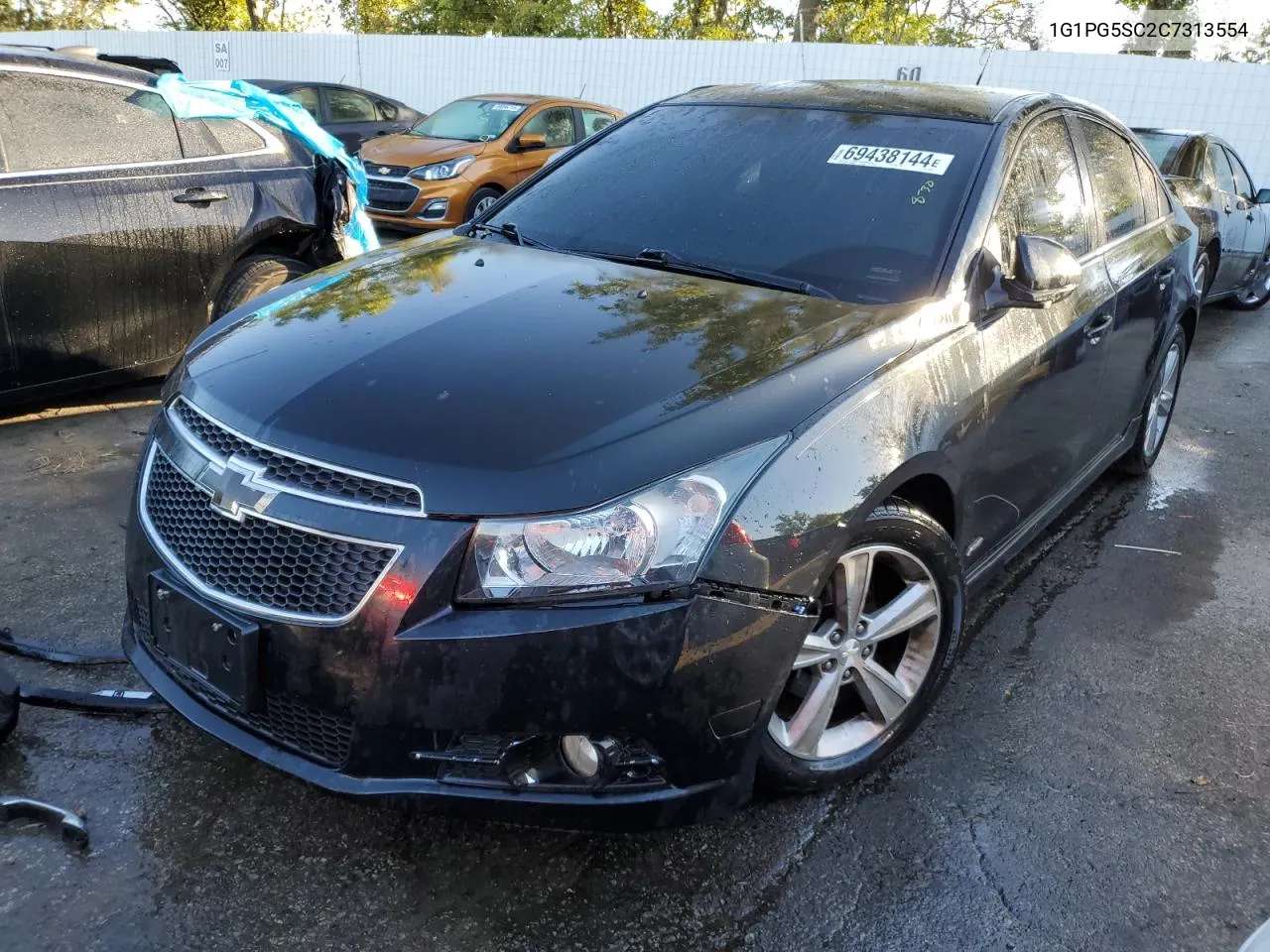 2012 Chevrolet Cruze Lt VIN: 1G1PG5SC2C7313554 Lot: 69438144