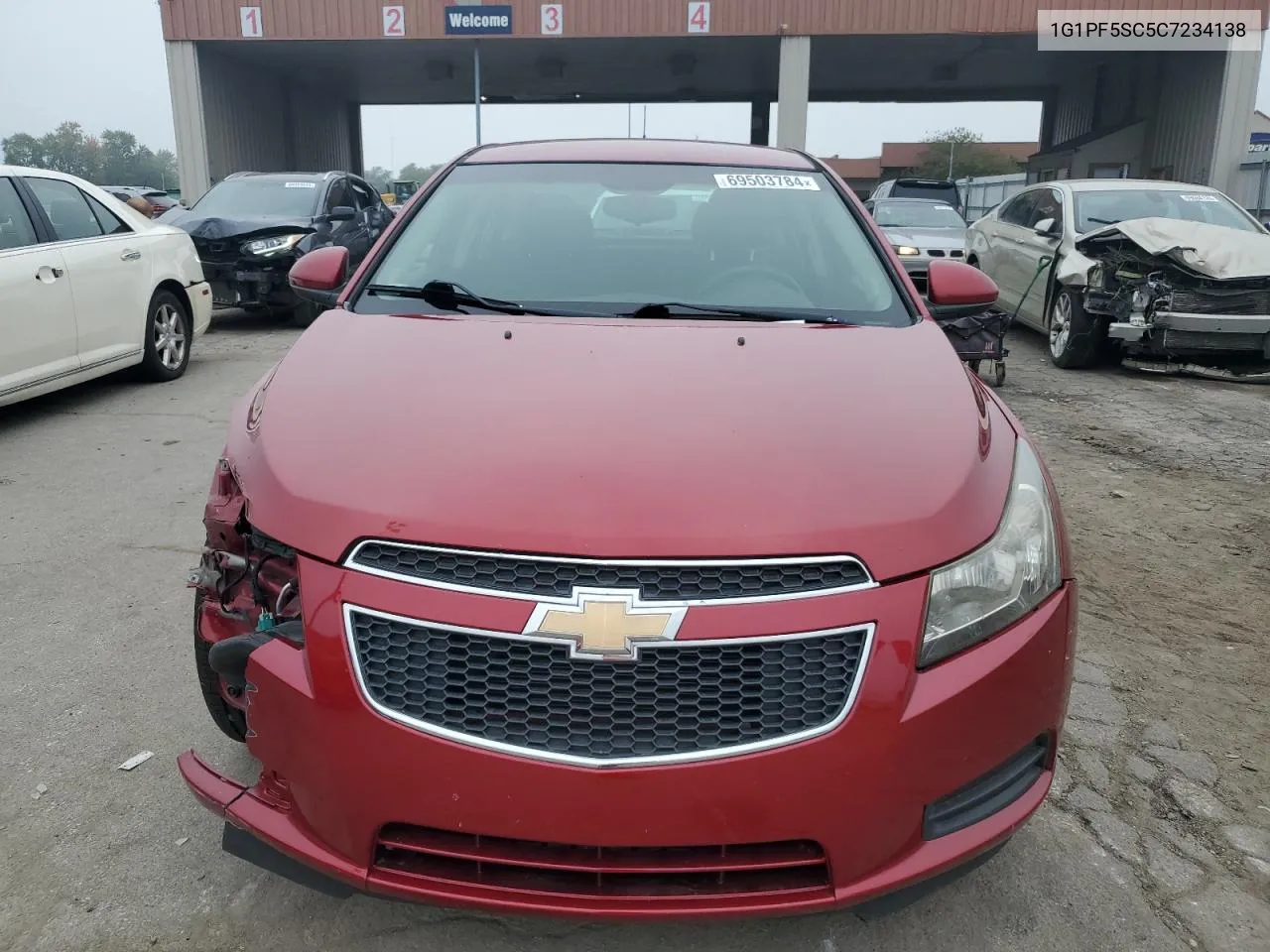 1G1PF5SC5C7234138 2012 Chevrolet Cruze Lt