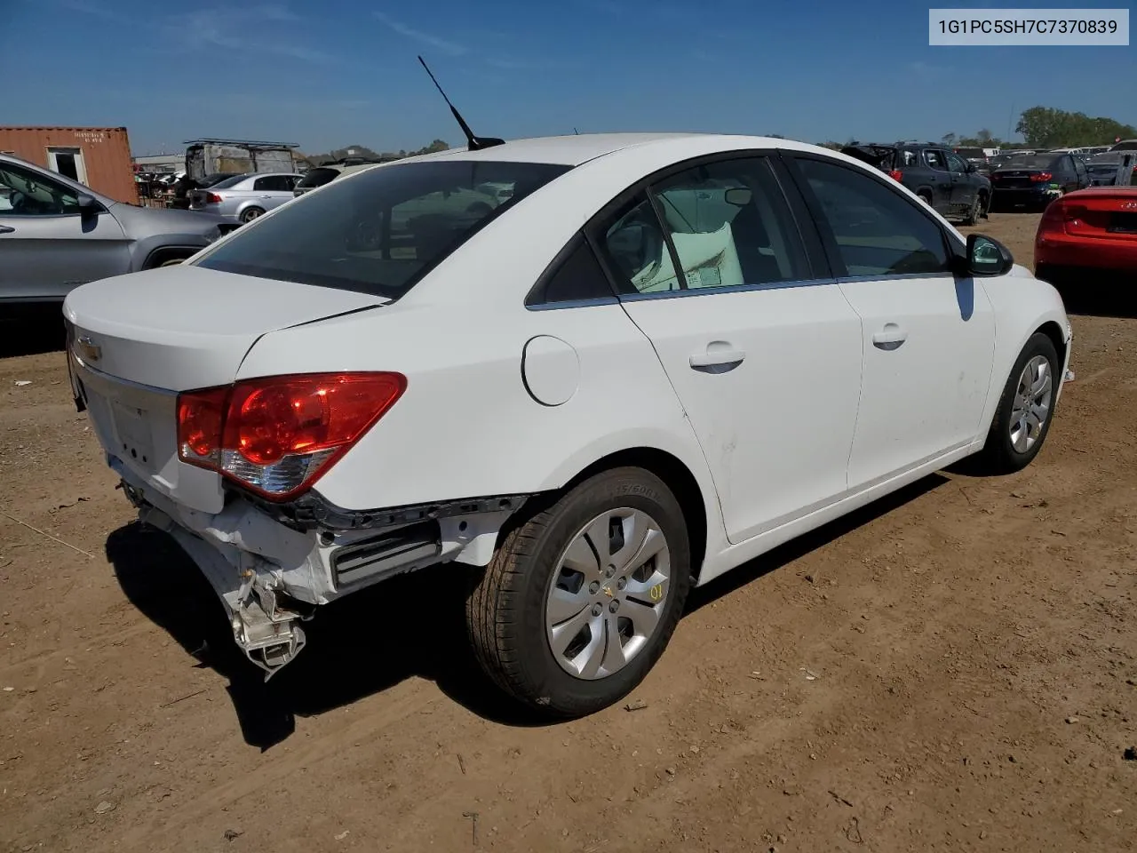 2012 Chevrolet Cruze Ls VIN: 1G1PC5SH7C7370839 Lot: 69505634