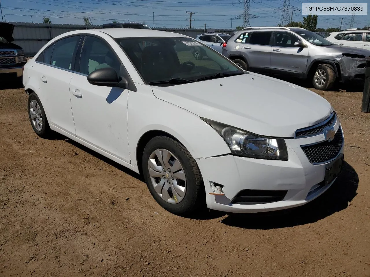 2012 Chevrolet Cruze Ls VIN: 1G1PC5SH7C7370839 Lot: 69505634