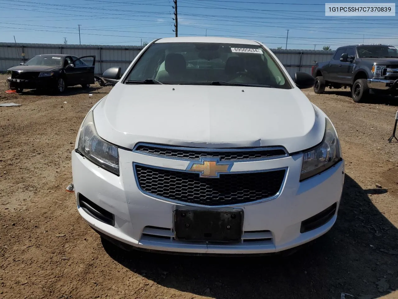 2012 Chevrolet Cruze Ls VIN: 1G1PC5SH7C7370839 Lot: 69505634