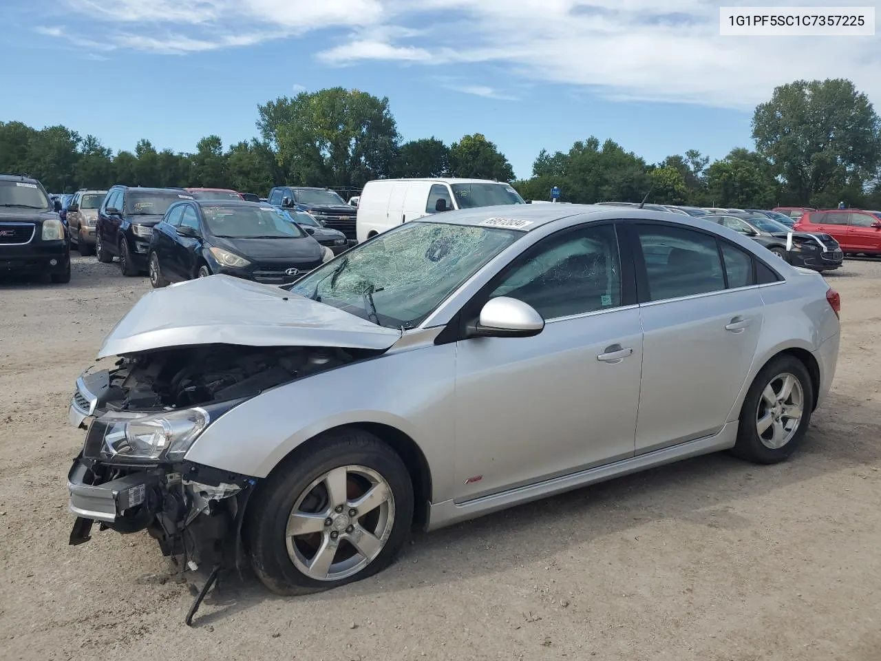 1G1PF5SC1C7357225 2012 Chevrolet Cruze Lt