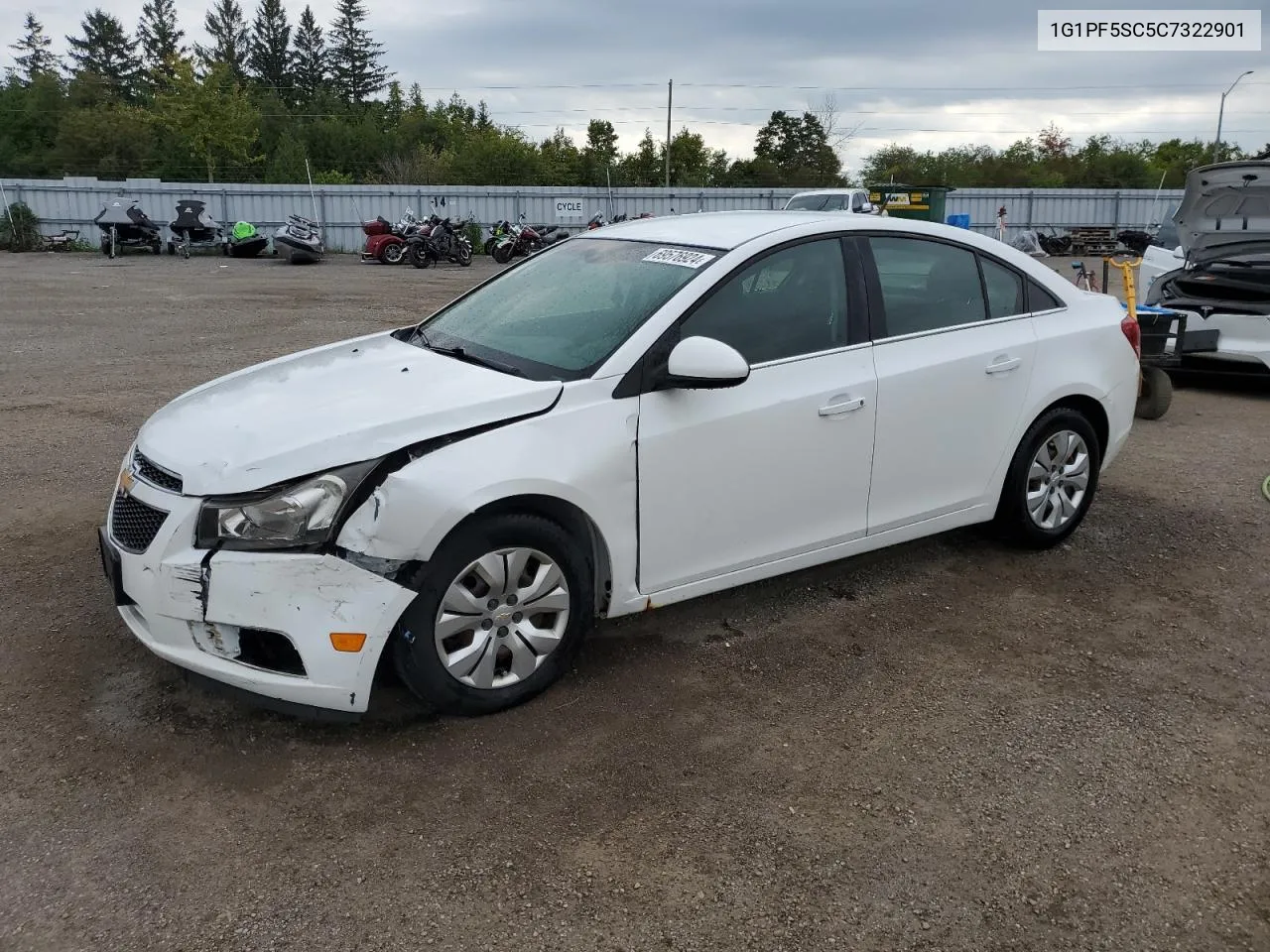 1G1PF5SC5C7322901 2012 Chevrolet Cruze Lt