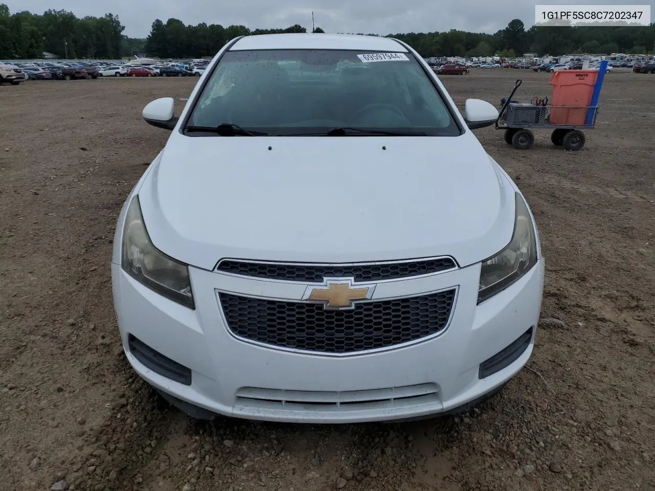 2012 Chevrolet Cruze Lt VIN: 1G1PF5SC8C7202347 Lot: 69597944