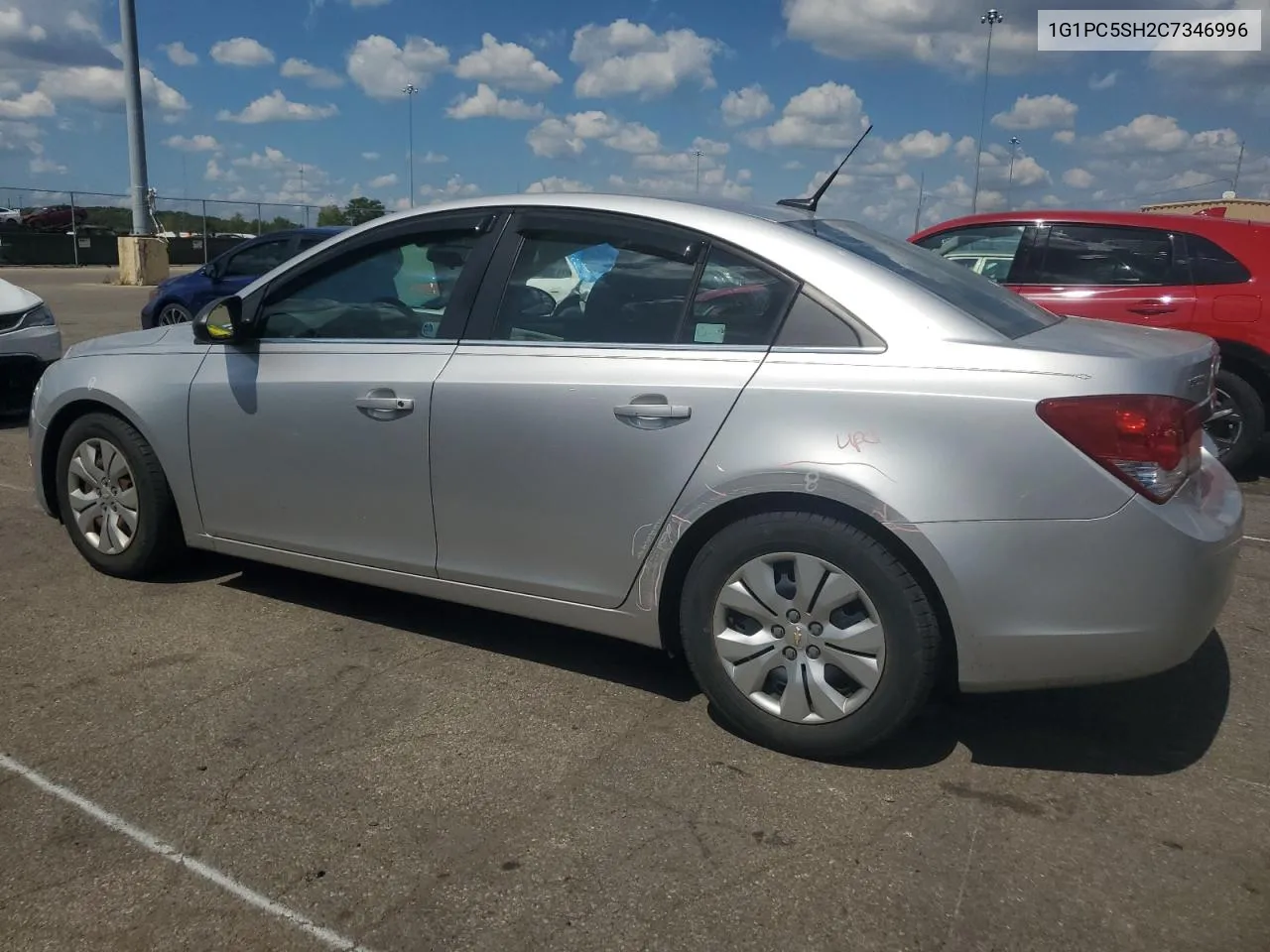 1G1PC5SH2C7346996 2012 Chevrolet Cruze Ls