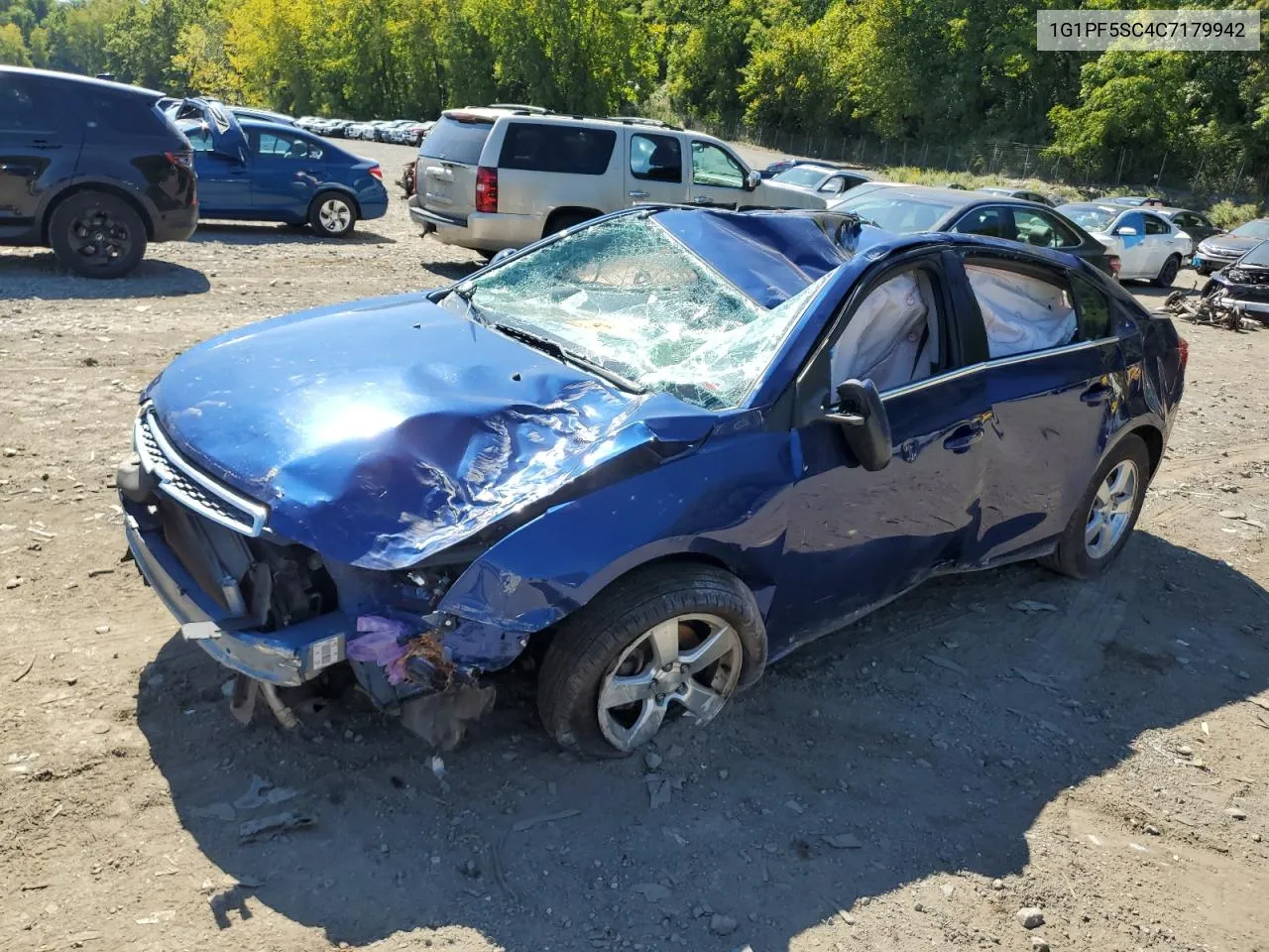 2012 Chevrolet Cruze Lt VIN: 1G1PF5SC4C7179942 Lot: 69793084