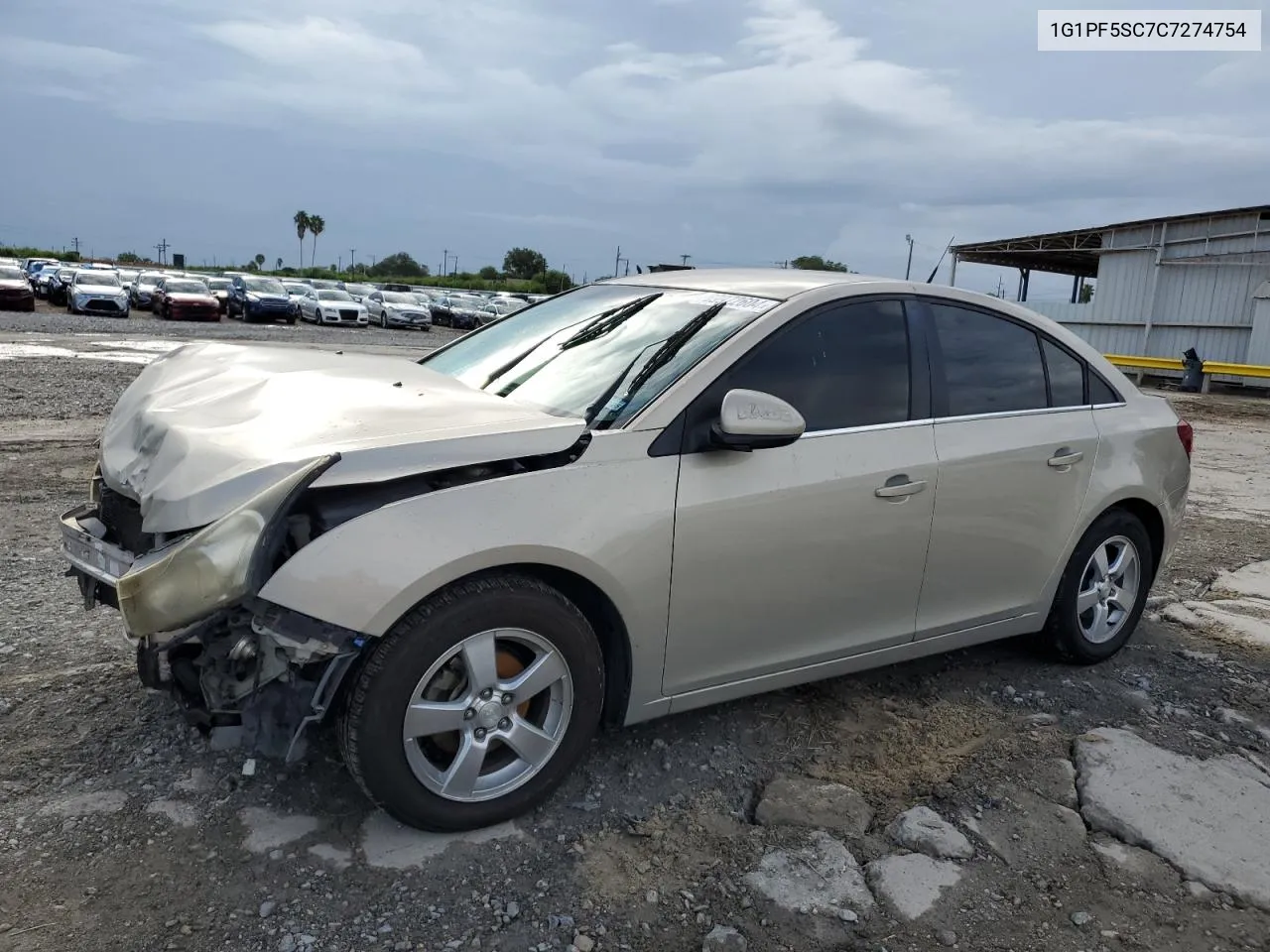 1G1PF5SC7C7274754 2012 Chevrolet Cruze Lt