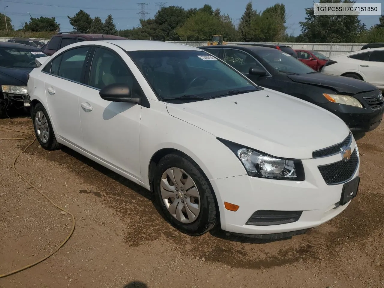 2012 Chevrolet Cruze Ls VIN: 1G1PC5SH7C7151850 Lot: 70029404