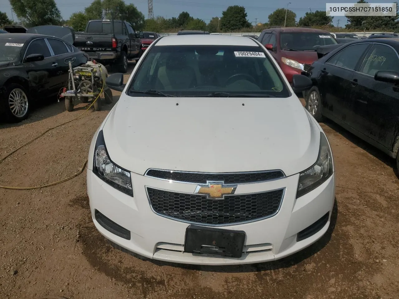 2012 Chevrolet Cruze Ls VIN: 1G1PC5SH7C7151850 Lot: 70029404