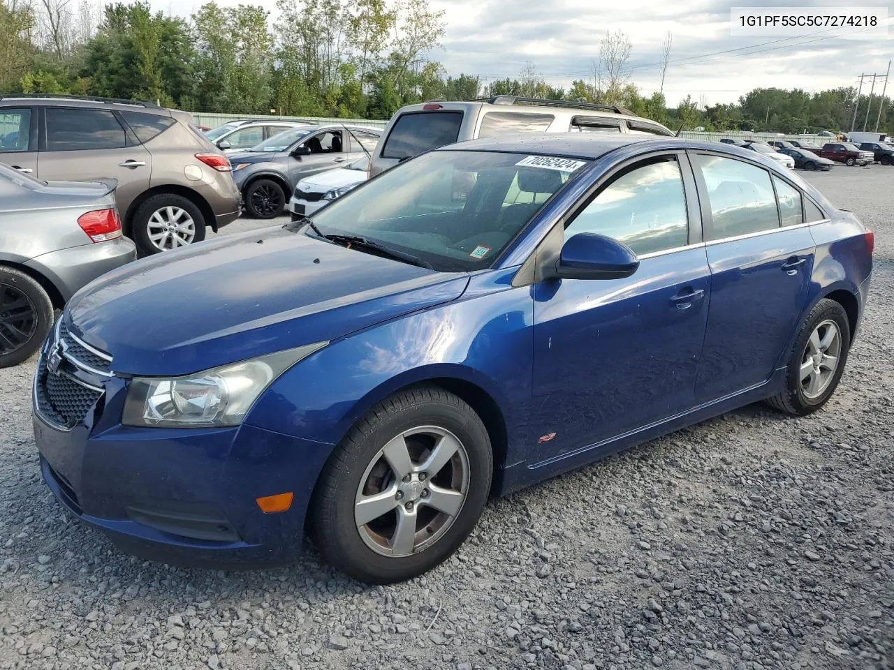 2012 Chevrolet Cruze Lt VIN: 1G1PF5SC5C7274218 Lot: 70262424