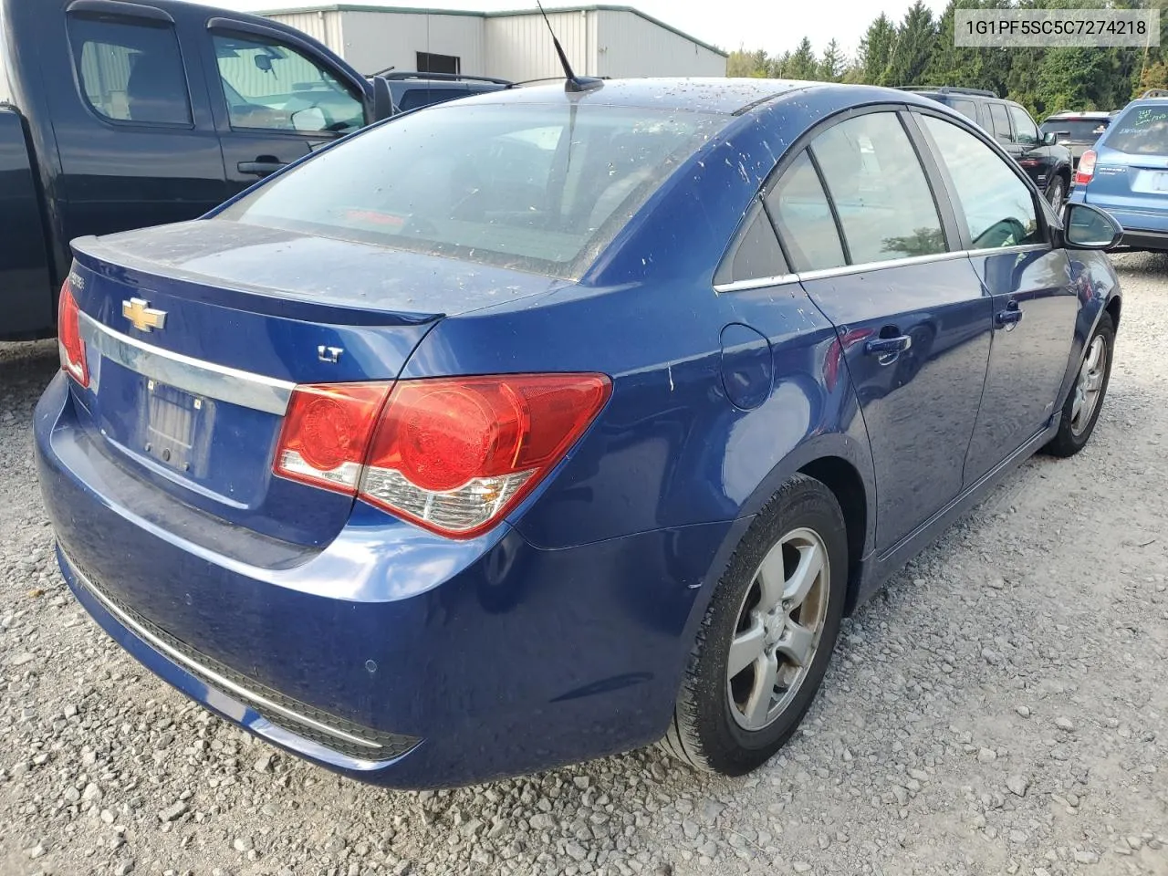 2012 Chevrolet Cruze Lt VIN: 1G1PF5SC5C7274218 Lot: 70262424