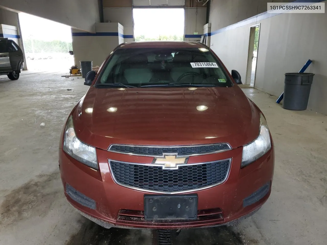 2012 Chevrolet Cruze Ls VIN: 1G1PC5SH9C7263341 Lot: 70315864