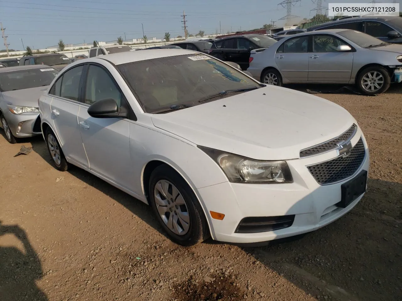 2012 Chevrolet Cruze Ls VIN: 1G1PC5SHXC7121208 Lot: 70537684