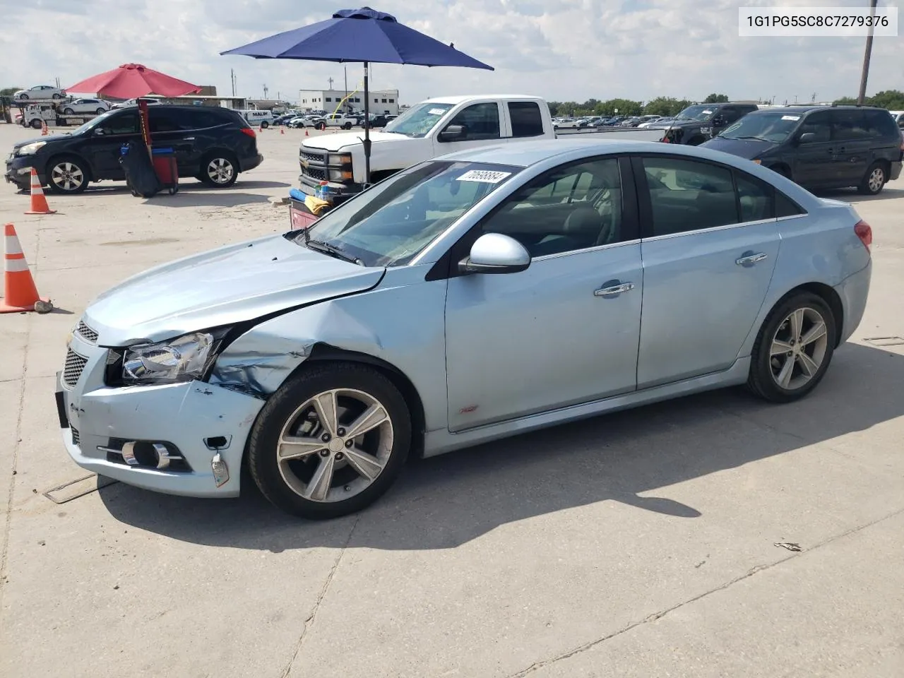 1G1PG5SC8C7279376 2012 Chevrolet Cruze Lt