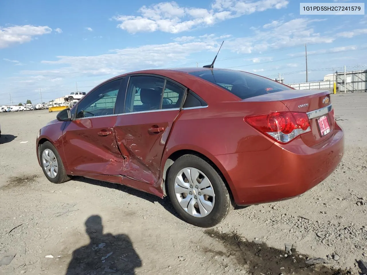 1G1PD5SH2C7241579 2012 Chevrolet Cruze Ls