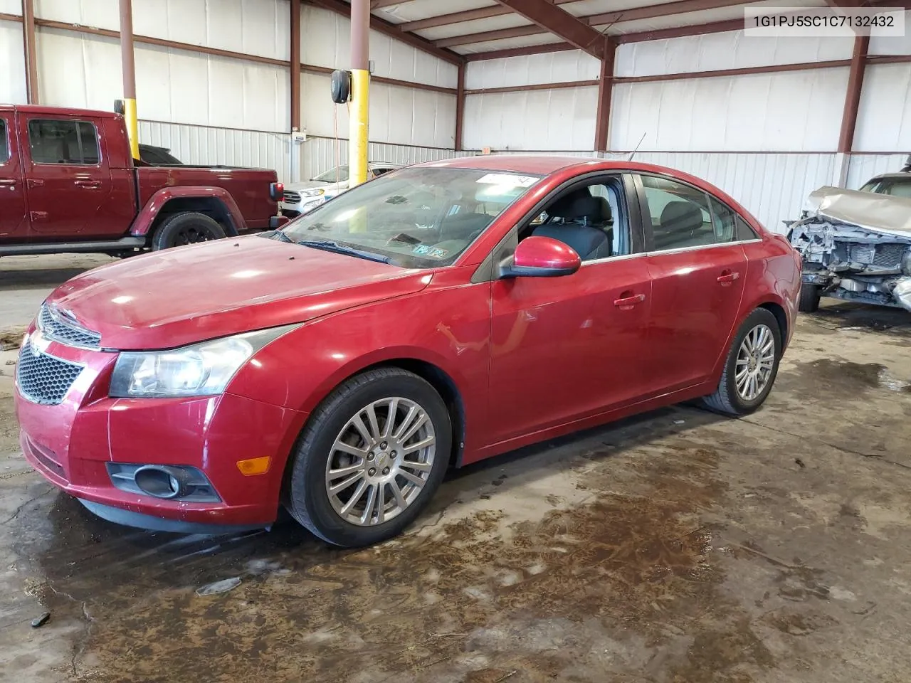 2012 Chevrolet Cruze Eco VIN: 1G1PJ5SC1C7132432 Lot: 70791454