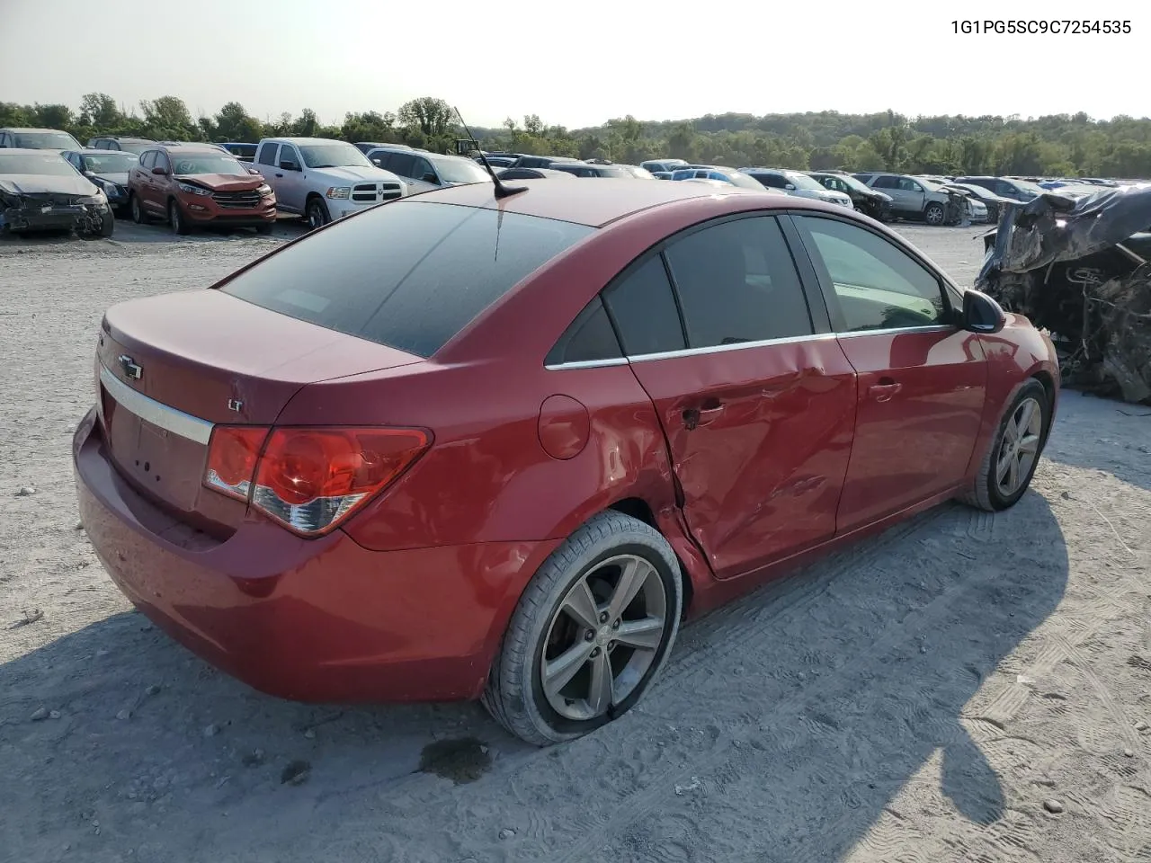 2012 Chevrolet Cruze Lt VIN: 1G1PG5SC9C7254535 Lot: 70888404