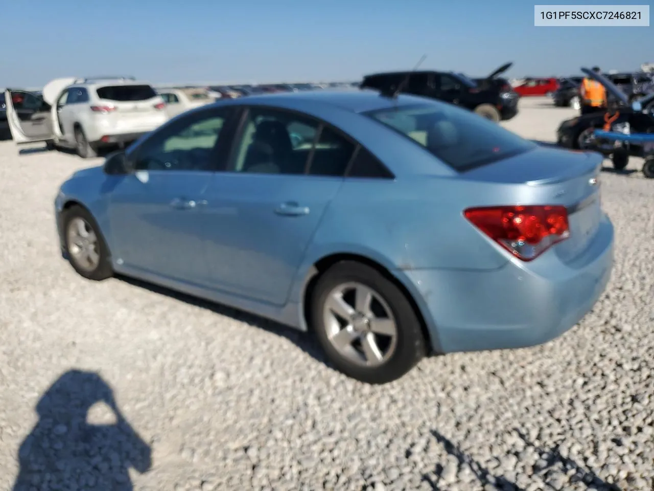 2012 Chevrolet Cruze Lt VIN: 1G1PF5SCXC7246821 Lot: 70909344