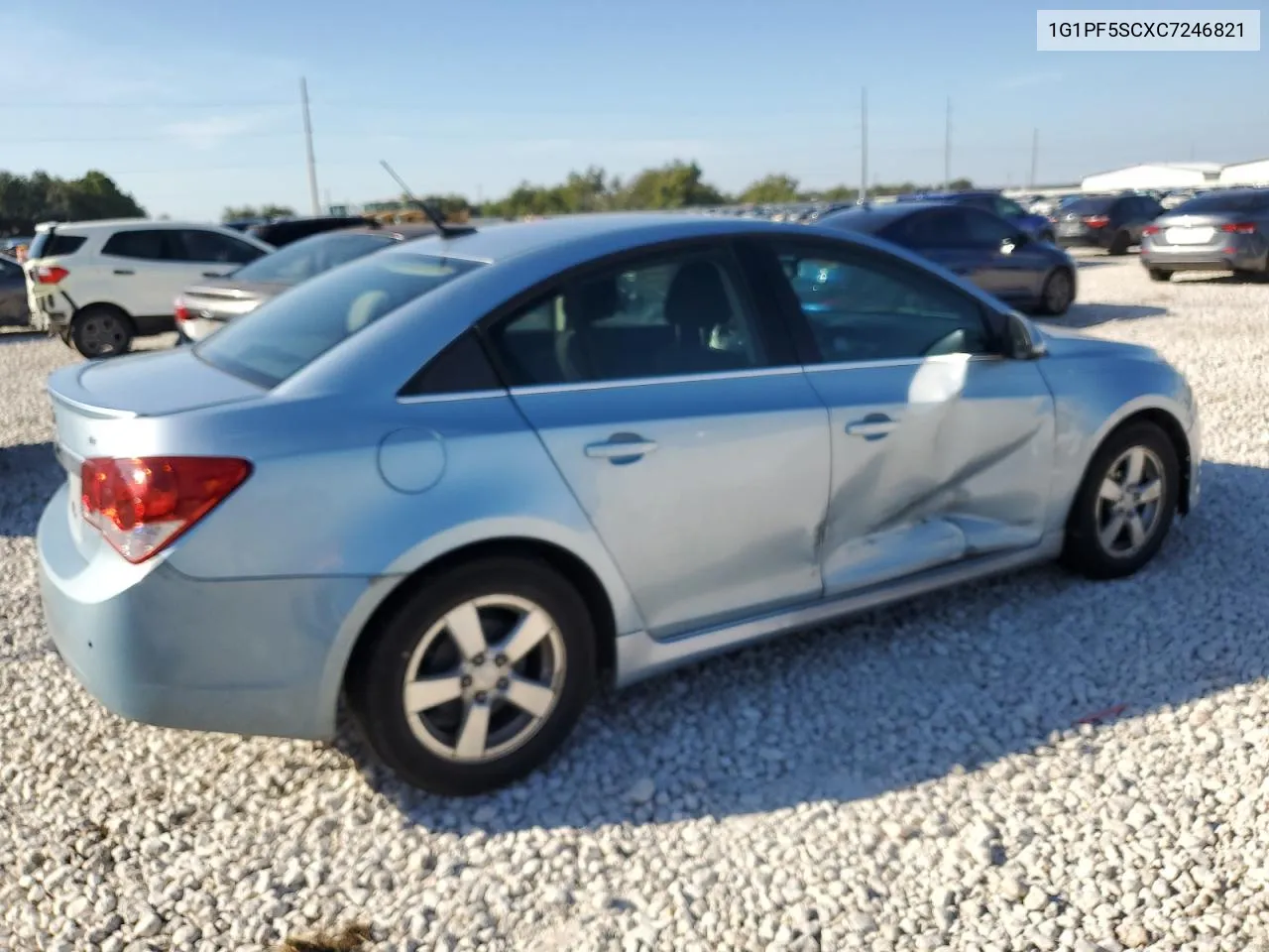 2012 Chevrolet Cruze Lt VIN: 1G1PF5SCXC7246821 Lot: 70909344