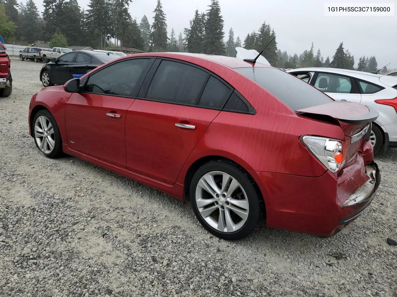 2012 Chevrolet Cruze Ltz VIN: 1G1PH5SC3C7159000 Lot: 70987704