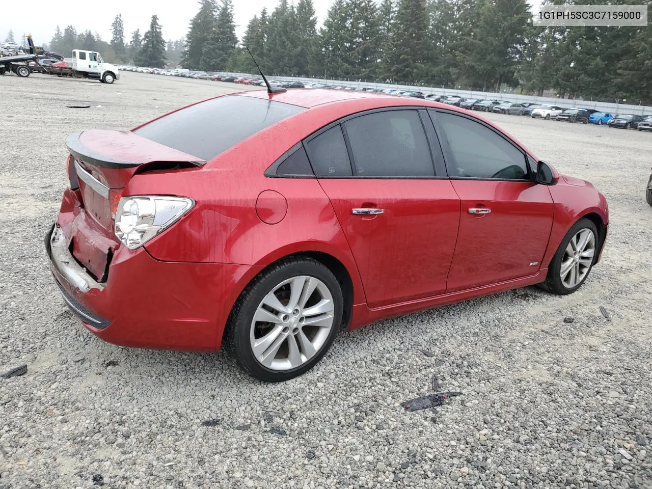 2012 Chevrolet Cruze Ltz VIN: 1G1PH5SC3C7159000 Lot: 70987704