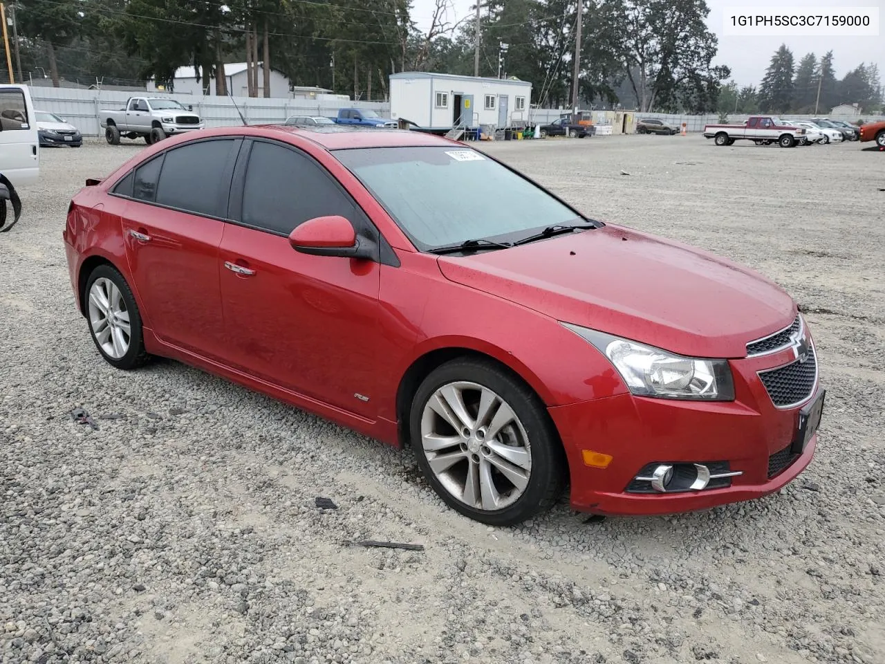 2012 Chevrolet Cruze Ltz VIN: 1G1PH5SC3C7159000 Lot: 70987704