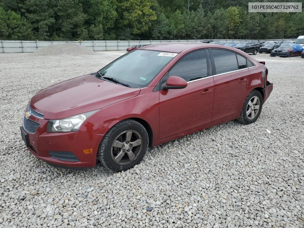 2012 Chevrolet Cruze Lt VIN: 1G1PE5SC4C7329762 Lot: 71004174